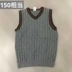 【美品】ジンボリーGYMBoree ケーブル編み ベスト L (10-12)