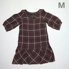 misty woman チェック柄ワンピース レディース M