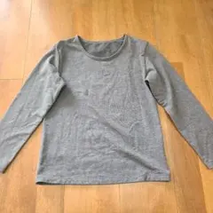 GU 지유 키즈 STYLE-HEAT 긴팔 이너 그레이 130