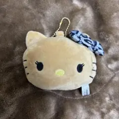 しまむら 日焼け キティ ミラー付きマスコットチャーム ぬいぐるみミラー