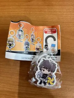 【新品】【即日配送】ハイキュー くら寿司 びっくらポン 宮治 めじるしチャーム