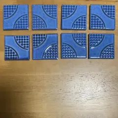 28.モザイクタイル　青