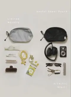 Useful Sheer Pouch todayful アイスブルーのサムネイル