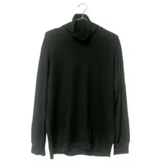 ユニクロ (M) ソフトタッチタートルネックTシャツ 長袖カットソー