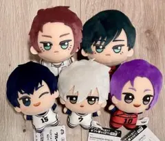 ブルーロック ちびぐるみ vol.6 潔世一 凪誠士郎 御影玲王 糸師凛 冴