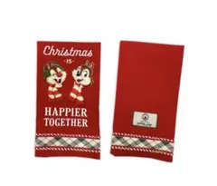 チップとデール　クリスマス　クロス