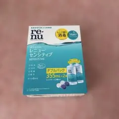 ボシュロム　ソフトコンタクト洗浄液　355ml×2本セット　レンズケース２個付きのサムネイル