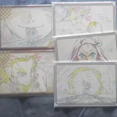 鬼滅の刃 炭治郎 煉獄 ダイニング お楽しみくじ ポストカードセット 無限列車編