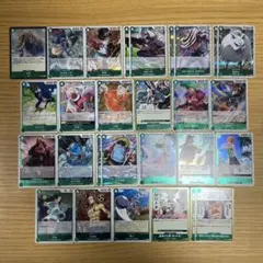 ワンピースカード 赤緑クリークデッキパーツ 60枚 まとめ売り ナミ R