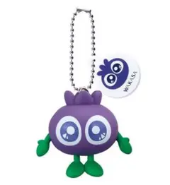 わかさ生活 ミニチュアチャーム ブルブルくん ガチャガチャ ブルベリアイ