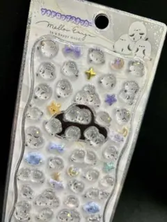 【公式！】　シマエナガ　鳥　シール　ボンボンドロップシール　プチドロ