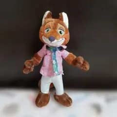 ズートピア ニック・ワイルド ぬいぐるみ キーチェーン