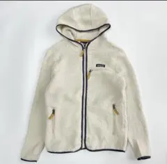 Patagonia フリースジャケット Sサイズ　クリーム色
