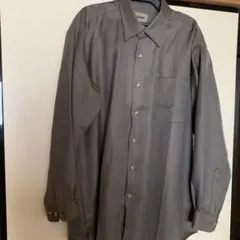 L'UOMO Vogue 長袖シャツ LL。毛100%。新品未使用16日まで値下