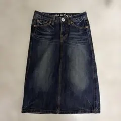 デニムロングスカート