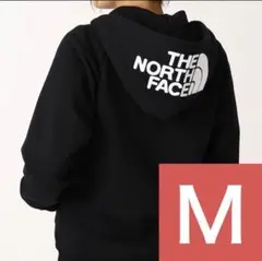 【新品】Mノースフェイス リアビューフルジップフーディ NTW12442 黒