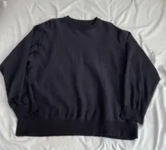 ファミリーマート スウェットトレーナー ブラック Lサイズ