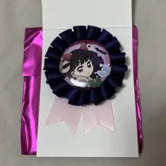 鬼滅の刃　2025 ハロウィン　コサージュ風バッジ　栗花落カナヲ