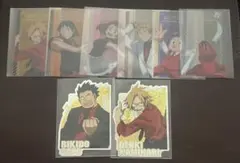 ヒロアカ HERO×VILLAIN FES クリアカード ホロステッカー セット