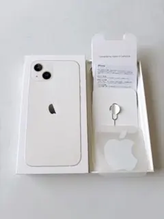 iPhone13 Starlihgt 128GB 空き箱　付属品あり