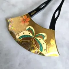 鼈甲風　かんざし　簪　寿舟　金蒔絵　421　留袖　結婚式　櫛　和装　浴衣　着物