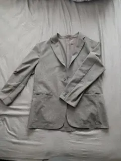 【美品】UNIQLO 感動ジャケット XL 軽量 ストレッチ 快適 ウールライク