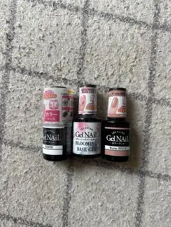 GelNail ジェルネイルセット ホワイト・ベージュ