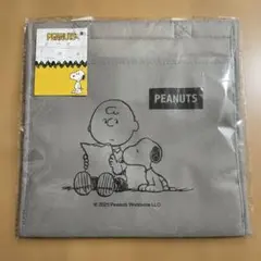 PEANUTS チャーリー・ブラウン スヌーピー ポケット付き保冷温バッグ