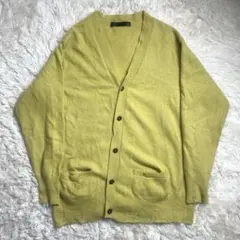 JUN NAKAYAMA RACCOON DAMAGE CARDIGAN XL
