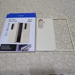 araree Galaxy Z Fold7 Aero Flex クリーム