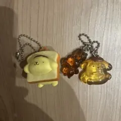 ポムポムプリン マスコットチャーム 2個セット