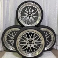 BBS CH-R ゴールド ミニチュアホイール オブジェ 専用大型台セット