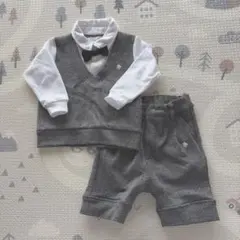 POLO Baby フォーマルスーツ　80サイズ　グレー