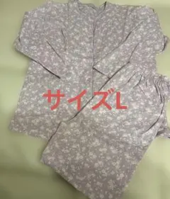Happy Night 花柄パジャマ Lサイズ