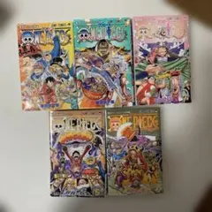 ONE PIECE 107・108・109・110・111巻（5巻セット）
