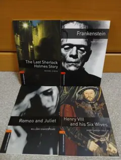 OXFORD BOOKWORMS 4冊セット 多読　レベル２-３