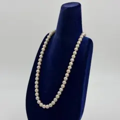 パールネックレス 約6.4-6.9mm SV