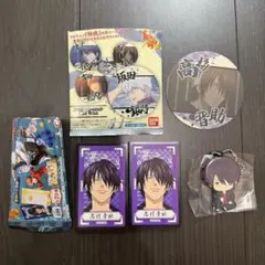 【新品】銀魂　高杉晋助　ラブレッツ　コースター　ラバーマスコット　計4点