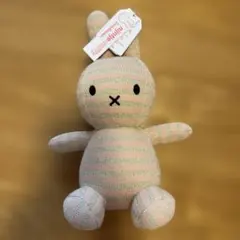 ミッフィー ぬいぐるみ ピンク ストライプ