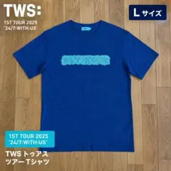 TWS トゥアス 2025 ツアー Tシャツ L ネイビー シニュ ドフン