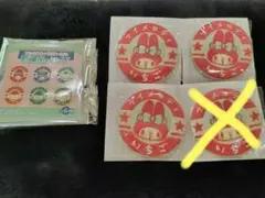 サンリオキャラクターズ　刺繍缶バッジ サウナ【マイメロ】3個セット