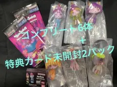 [新品未使用・特典付き] ウイルスイーツ 甘味処 6体　特典カード2パック付き