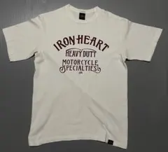 IRON HEART Tシャツ ホワイト M