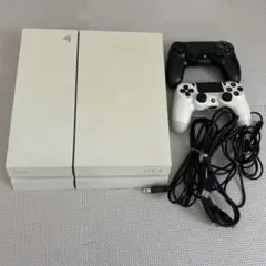PlayStation 4 ホワイト 本体 2コントローラー