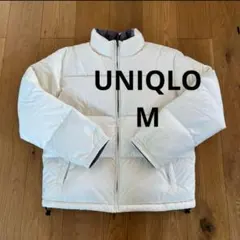 old UNIQLO ダウンジャケット　リバーシブル　M