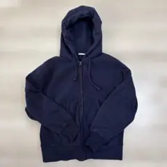 GU ネイビー裏ボアパーカーXS