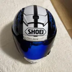 SHOEI フルフェイスヘルメット ホワイト/ブラック/ブルー