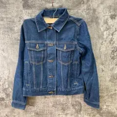 ✨GU✨ジーユー♡デニムジャケット♡レディース♡着回し抜群♡青♡ブルー(M)のサムネイル