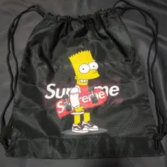 Supremeバート、シンプソンナップサック オマケTシャツ