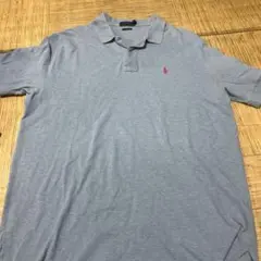 POLO RALPH LAUREN スカイブルーポロシャツ XL